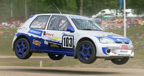 Nordjyderne tog en sørgmodig afsked efter EM-bronze og- sølv til deres Peugeot 106 MAXI, som nu skal køre i Frankrig.